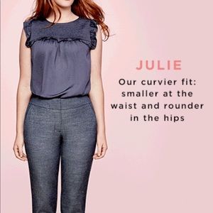 ANN TAYLOR LOFT Julie Fit Pants Size 2